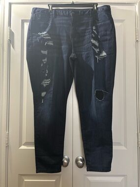 Lane Bryant Dark Indigo Denim Jeans